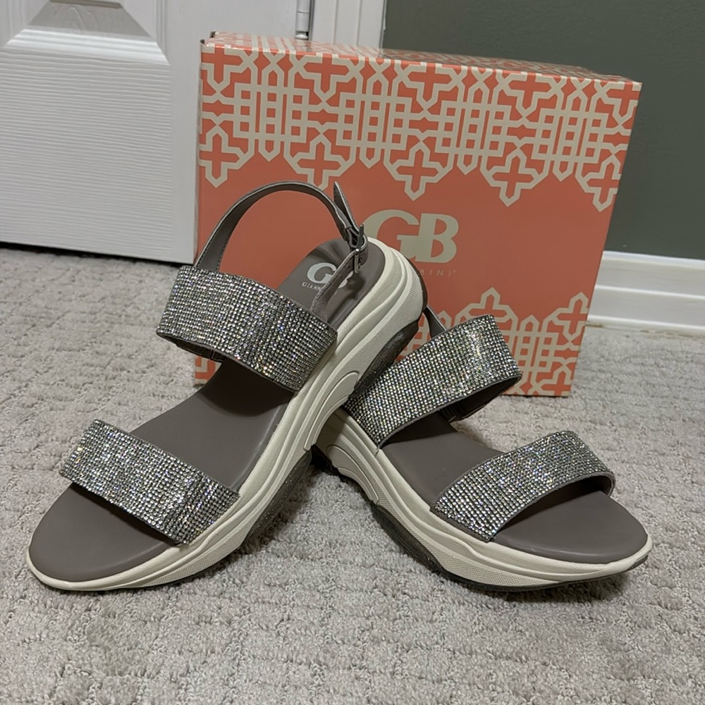 Rhinestone sandals